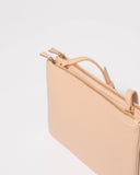 Margot Nude Leather Crossbody