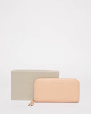 Charlize Nude Leather Wallet