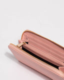 Charlize Pink Leather Wallet