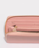 Charlize Pink Leather Wallet