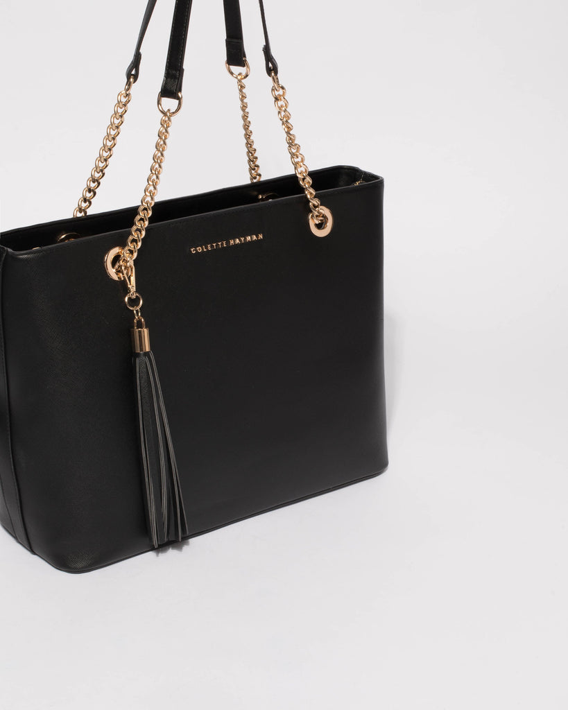 Black Colette Premium Tote Bag