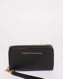 Black Saffiano Colette Premium Wallet