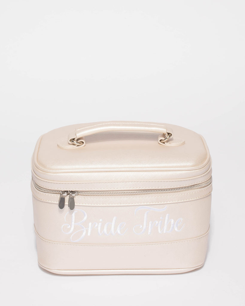 Ivory Bride Tribe Cosmetic Case