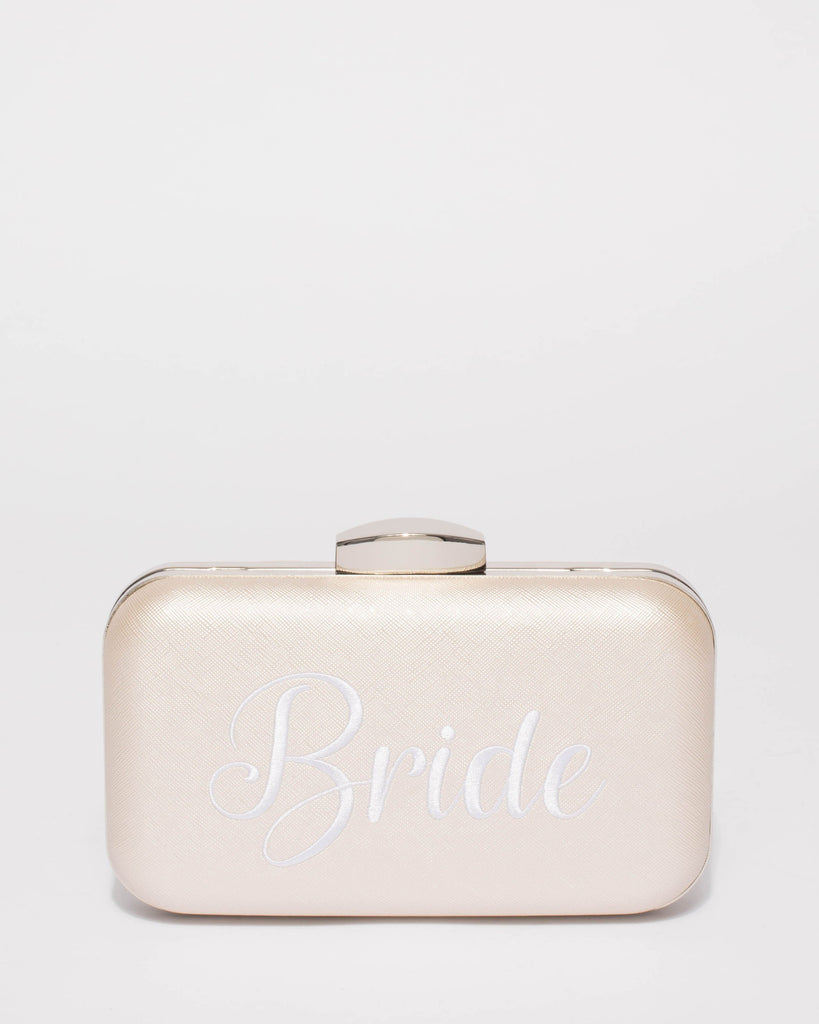 Gold Bride Hardcase Clutch