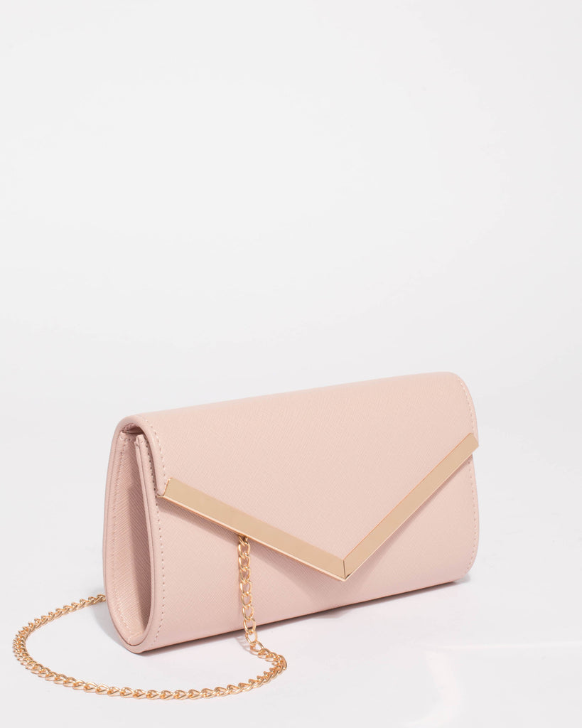 Pink Maid of Honour Cindy Clutch Bag