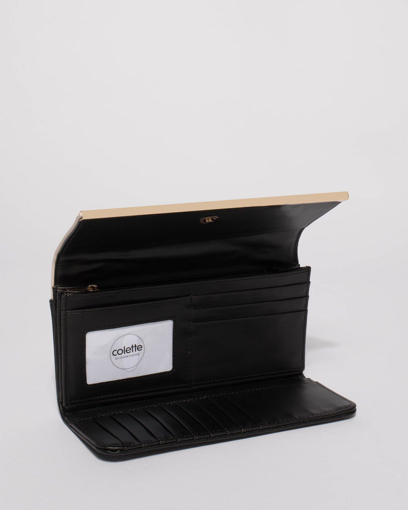 Ivory Pink Natalie Panel Wallet