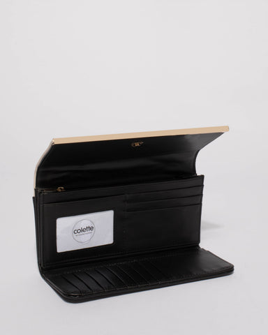 Ivory Pink Natalie Panel Wallet