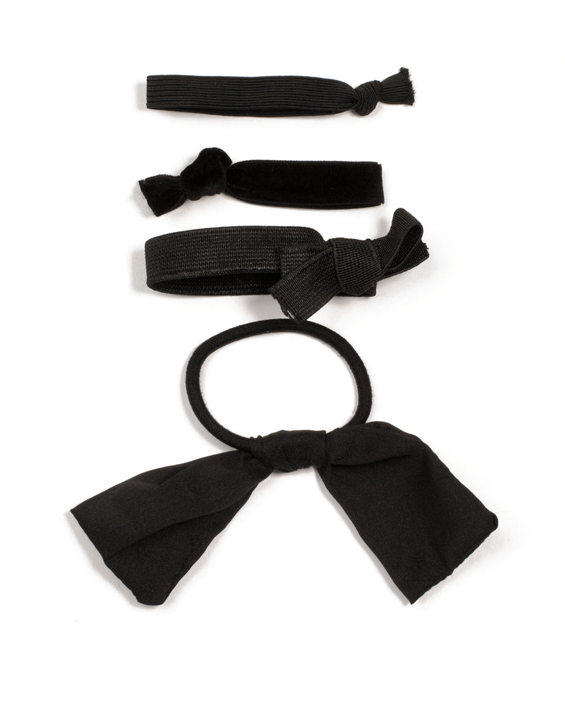 Black Multi Hair Tie Pack