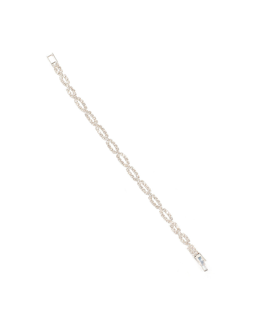 Diamante Cup Chain Crossover Wristwear