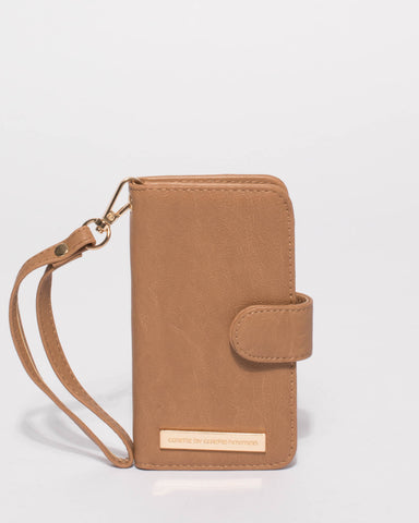 Caramel Smooth Iphone 6, 7 & 8 Purse