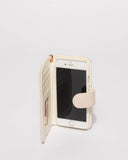 Ivory Saffiano Iphone 6, 7 & 8 Purse