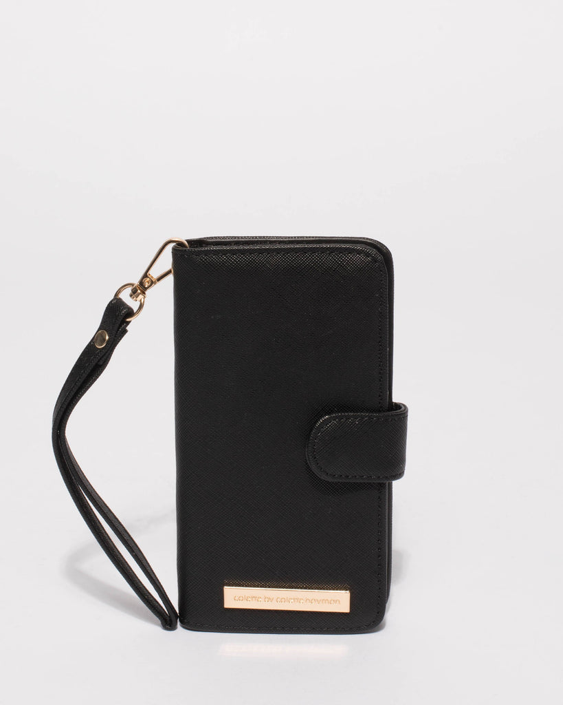 Black Saffiano Iphone 6, 7 & 8 Plus