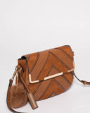 Tan Textured Addie Limited Edition Crossbody