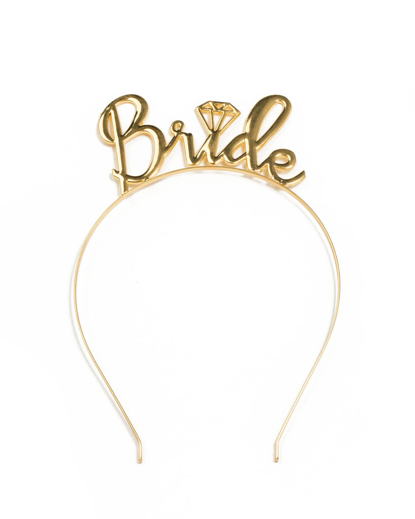 Gold Tone Bride Headband