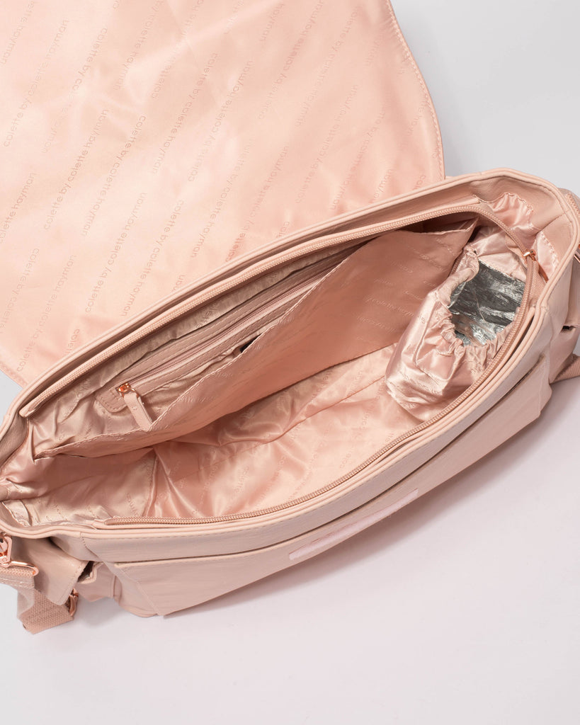 Pink Mia Large Baby Bag