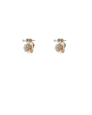Diamante Gold Earring Back Converter
