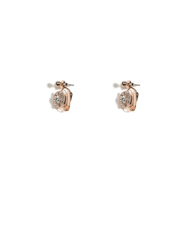 Diamante Rose Gold Earring Back Converter