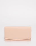 Pink Teagan Evening Clutch Bag