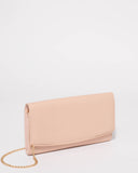 Pink Teagan Evening Clutch Bag