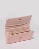 Pink Kylie Zipper Wallet