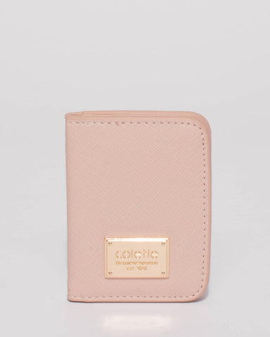 Pink Est Credit Card Purse