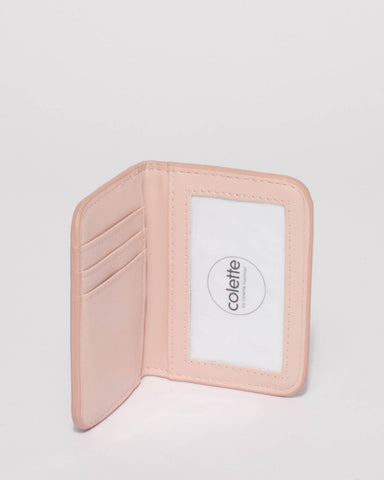 Pink Est Credit Card Purse