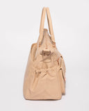 Natural Double Pocket Baby Bag