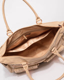 Natural Double Pocket Baby Bag