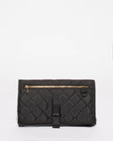 Black Nylon Baby Travel Change Mat