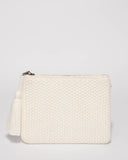 Ivory Harlow Clutch Bag