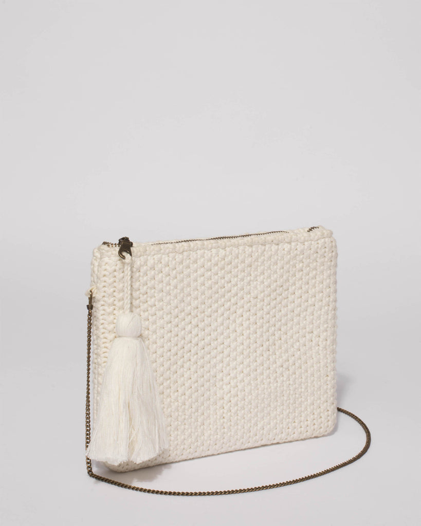 Ivory Harlow Clutch Bag