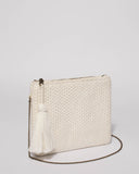 Ivory Harlow Clutch Bag
