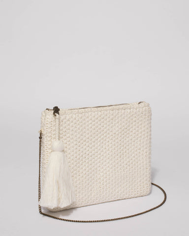 Ivory Harlow Clutch Bag