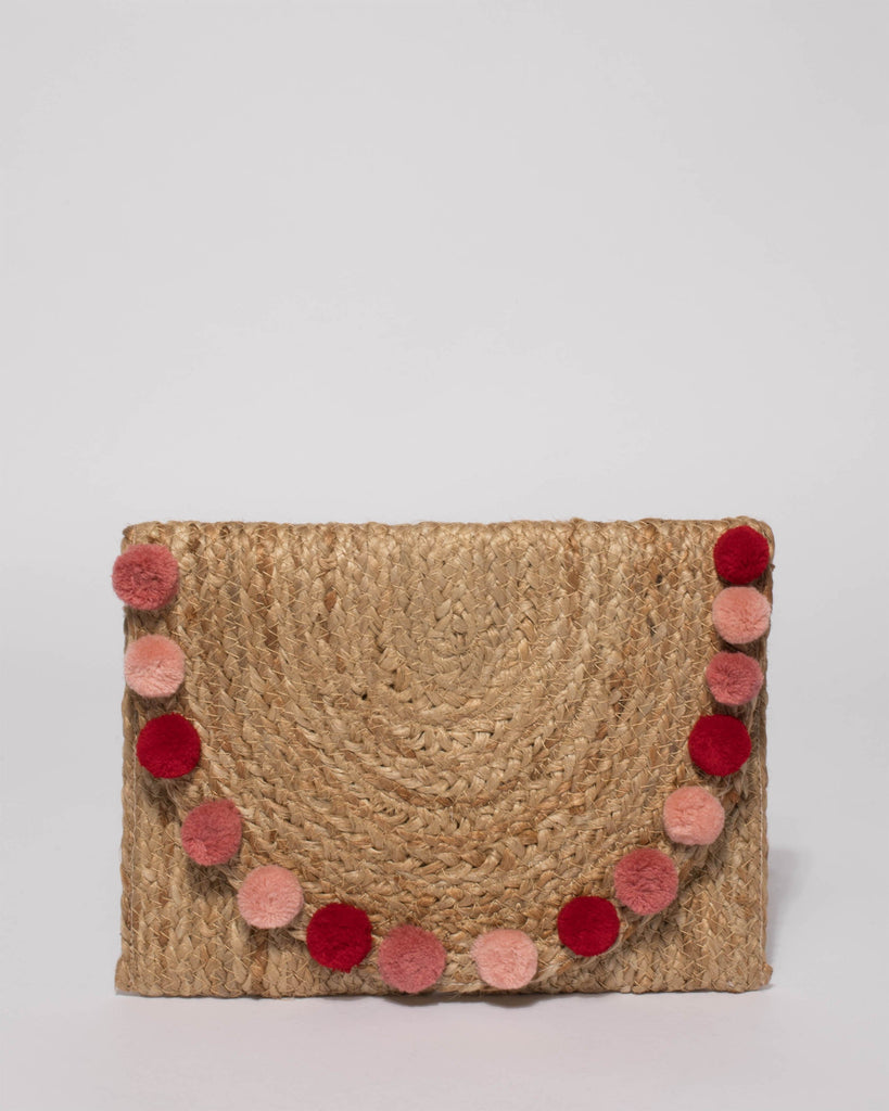 Natural Indi Clutch Bag