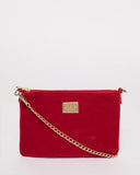 Red Velvet Peta Chain Crossbody Bag