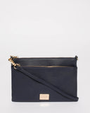 Navy Demi Double Crossbody Bag