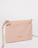 Pink Demi Double Crossbody Bag