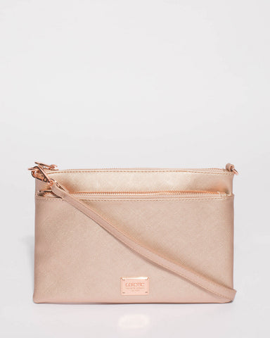 Rose Gold Demi Crossbody Bag