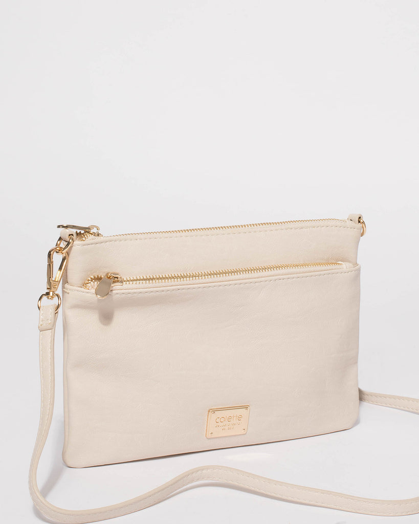 Ivory Demi Double Crossbody Bag
