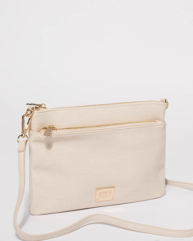Ivory Demi Double Crossbody Bag