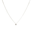 Silver Tone Heart Matching Necklace Set