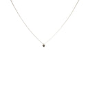 Silver Tone Heart Matching Necklace Set
