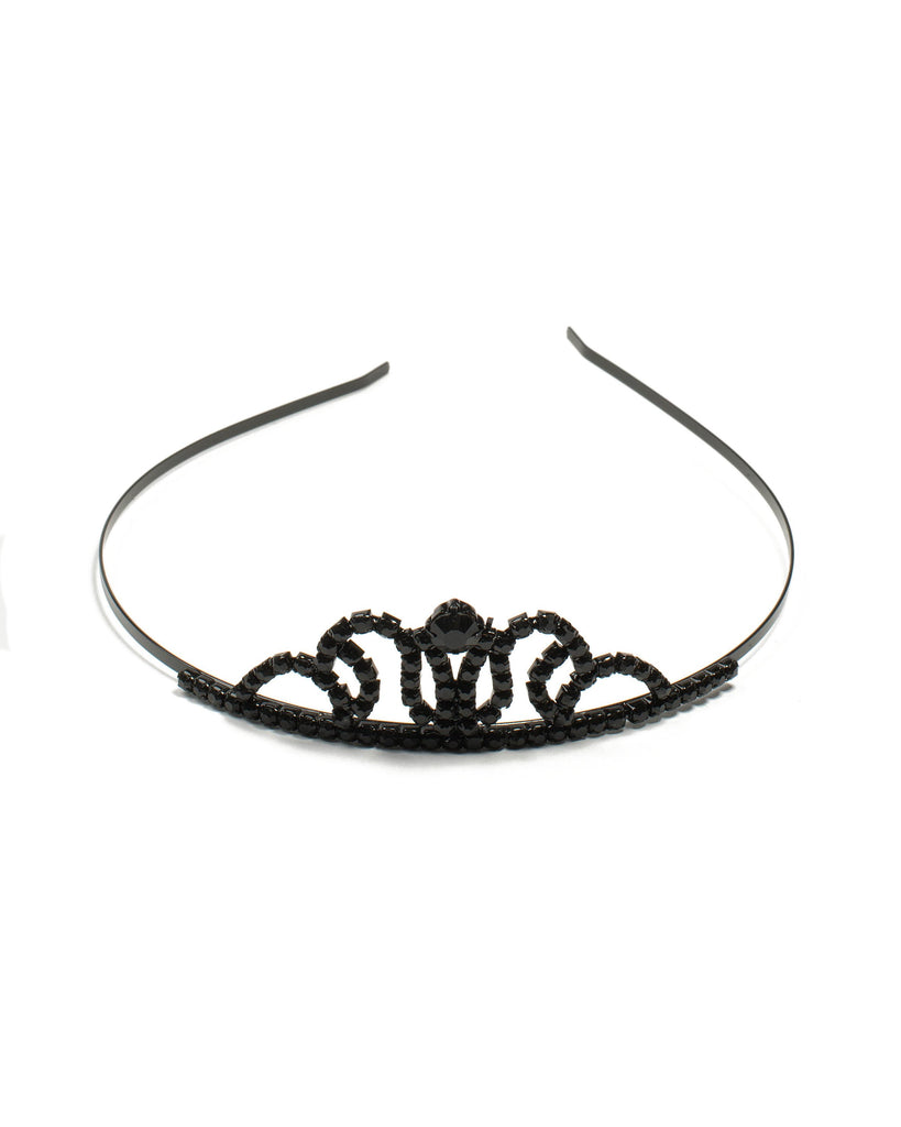 Black Mini Tiara Headband