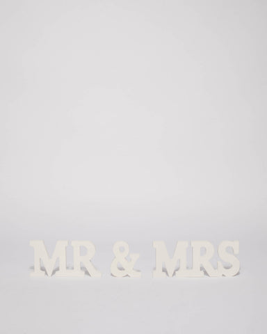 Mr And Mrs White Sign