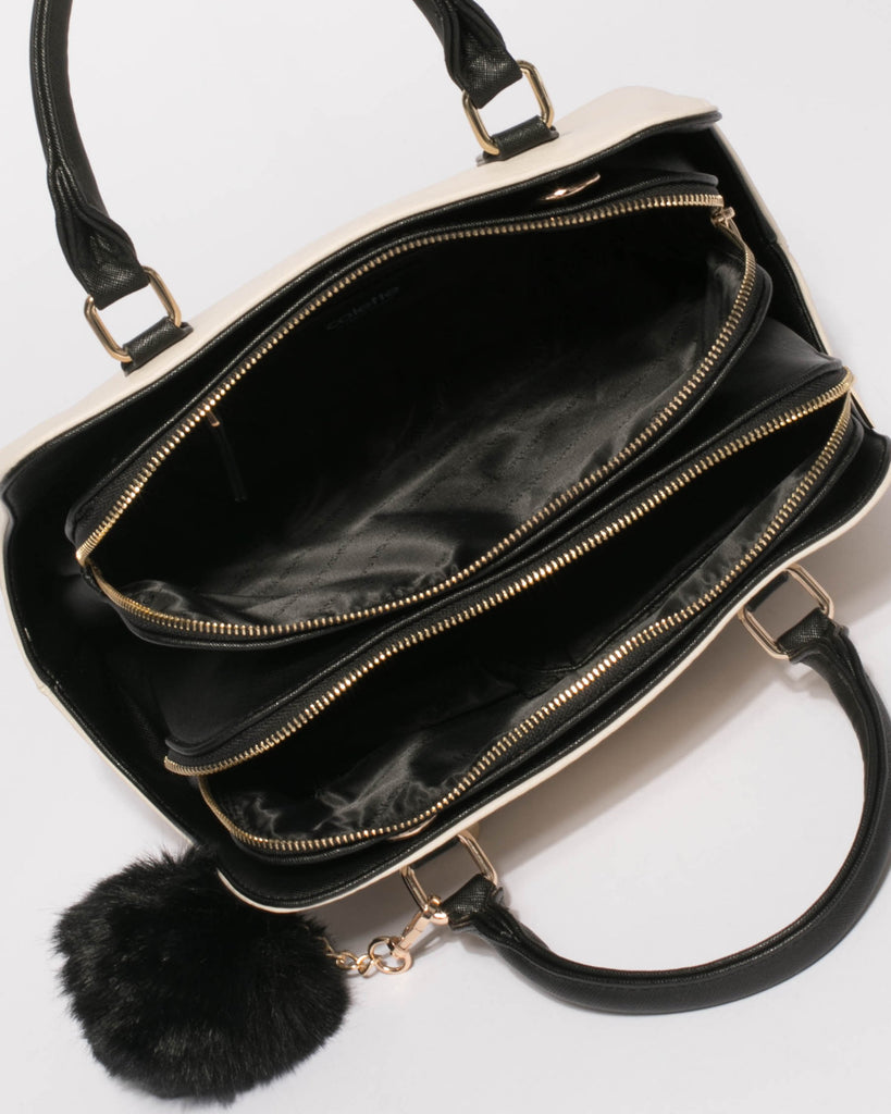 Monochrome Harriet Double Tote Bag
