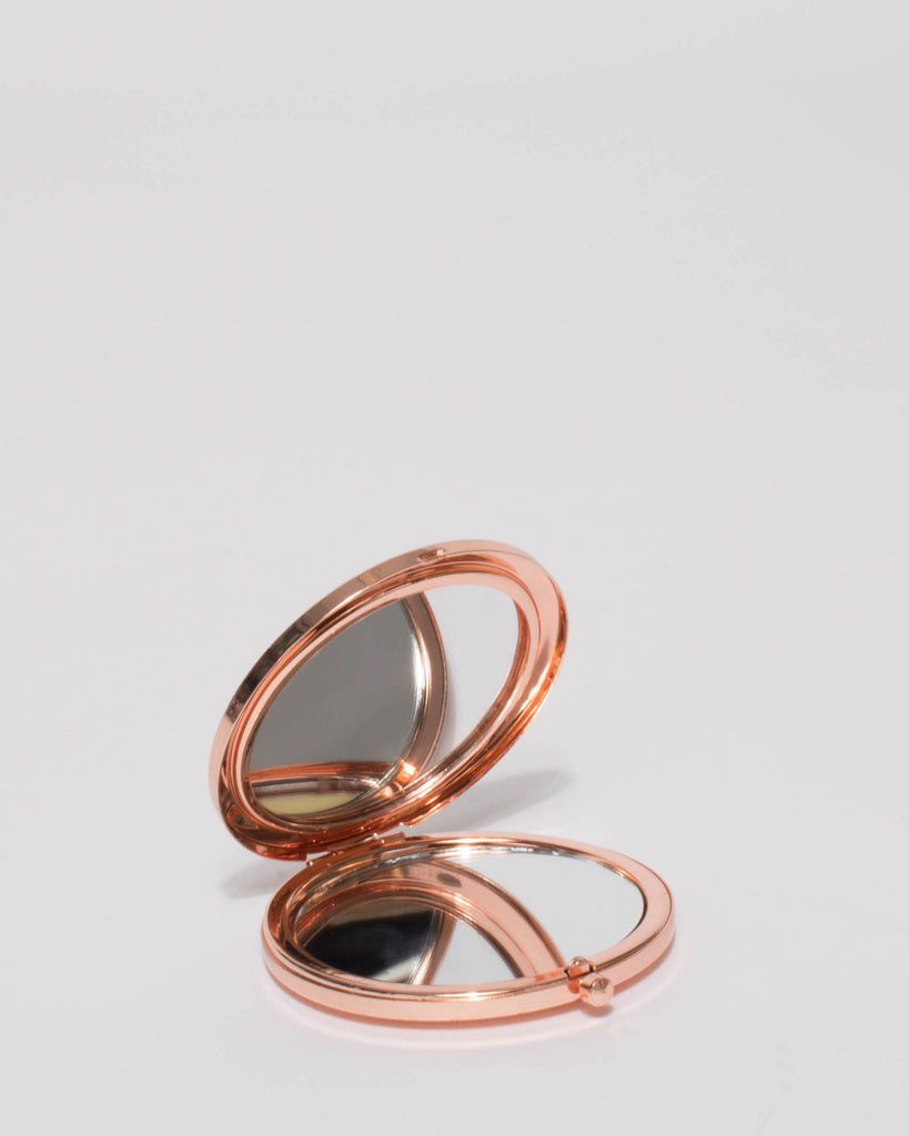 Rose Gold Glitter I Do Mirror