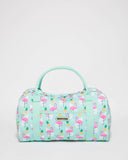 Flamingo Folded Canvas Weekender Bag