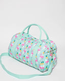 Flamingo Folded Canvas Weekender Bag