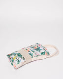 Multi Colour Hibiscus Folded Canvas Weekender Bag