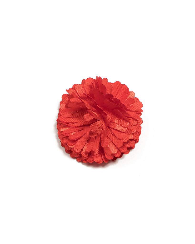 Red Soft Petal Hair Clip